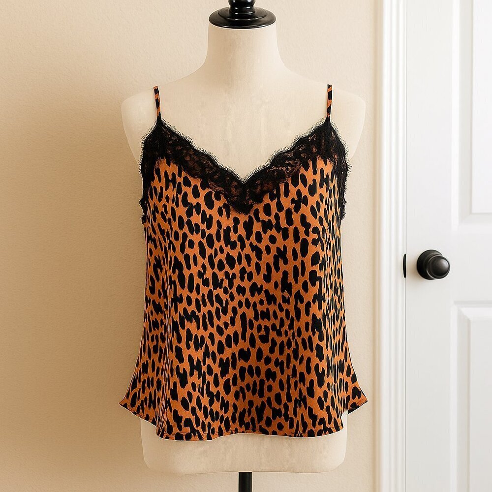 Fierce Meets Feminine – Leopard Lace Cami